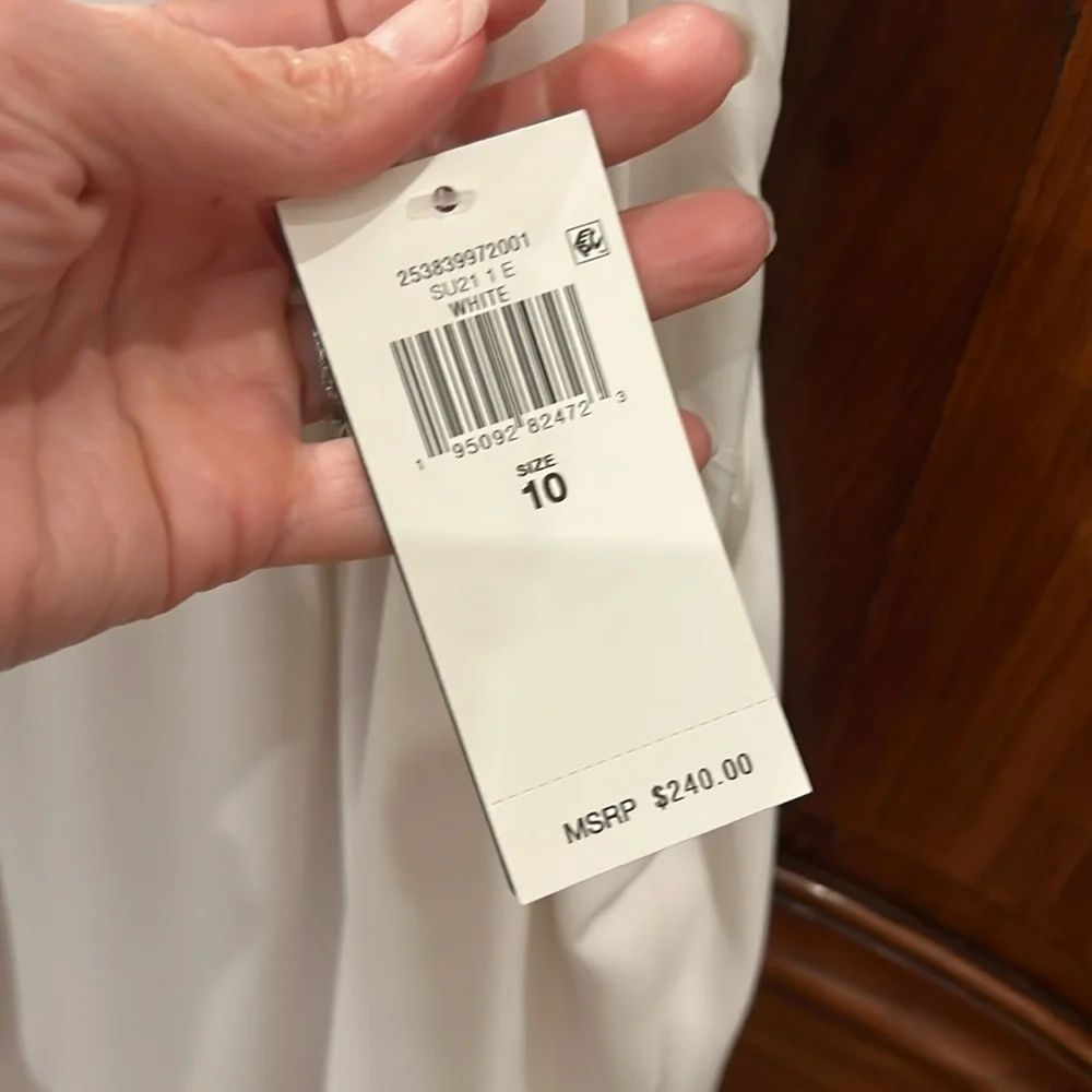 Ralph Lauren Ivory embellished strap jumpsuit NWT - Picture 3 of 15